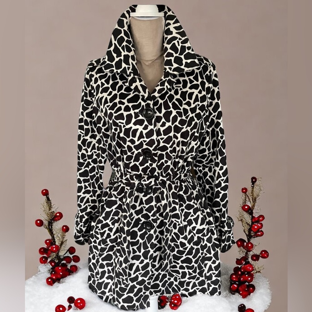Shana K Animal Print Spring Jacket